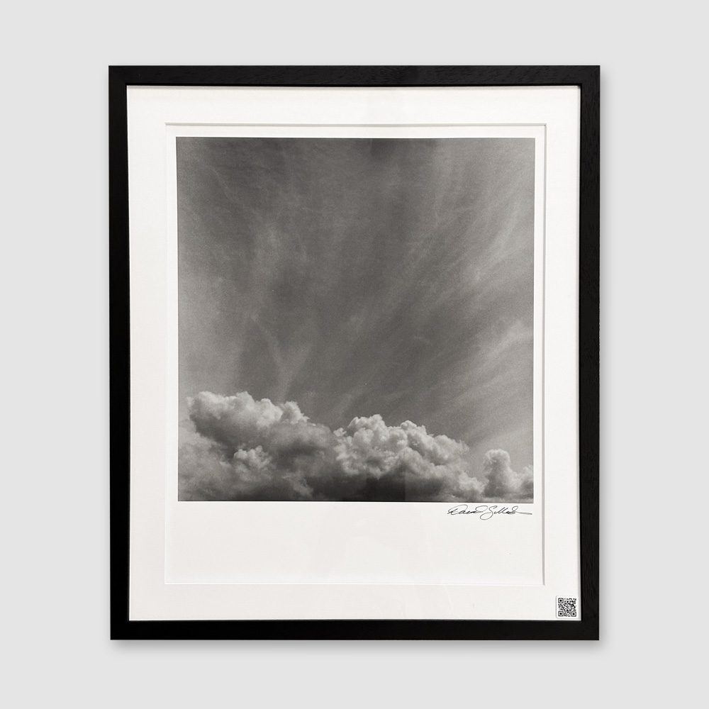 THE SKY ABOVE HARRIS (SELENIUM TONED SILVER GELATIN PRINT)